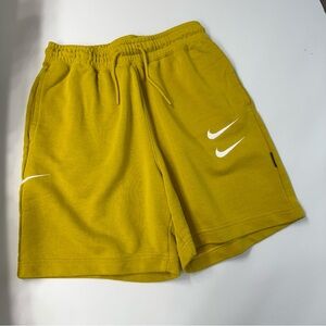 Nike Men's Athletic Shorts in Mustard Yellow